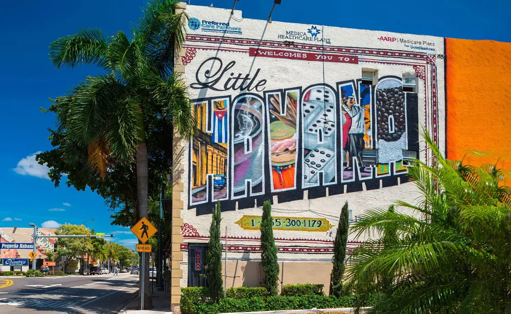 A neighborhood city of Miami with arts and busy restaurants