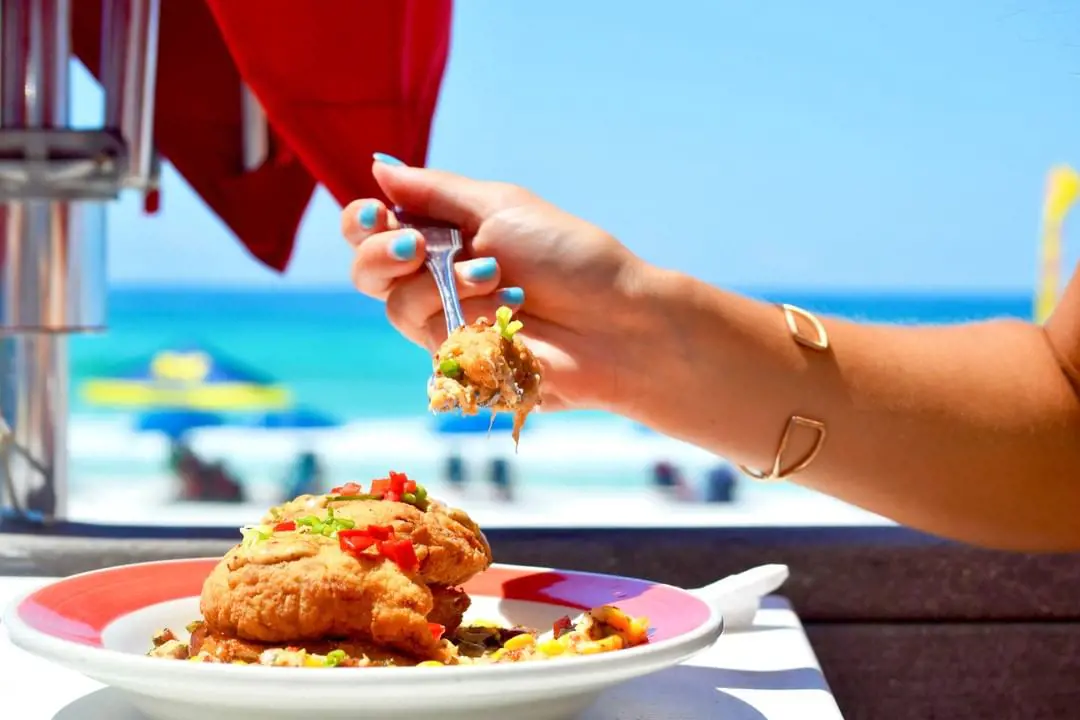 The Crab Trap gives the perfect view of the ocean