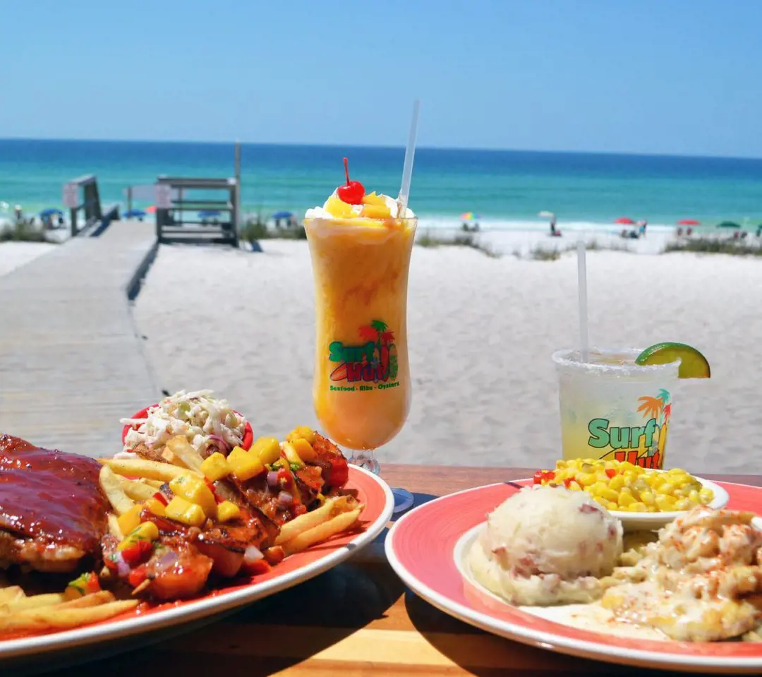  The Surf Hut provides delicious cuisines in Destin