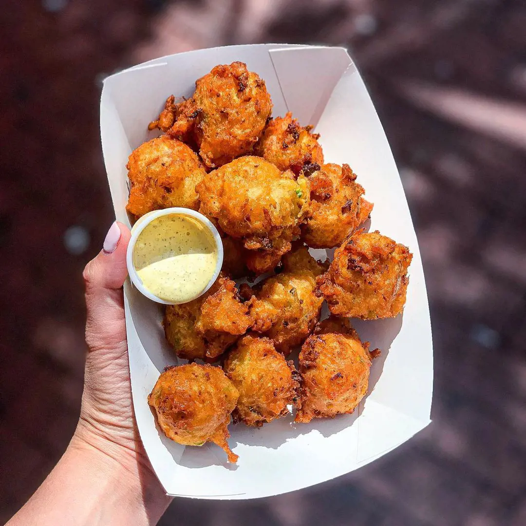 Conch Fritters are the go to food in the summer of the sunshine state