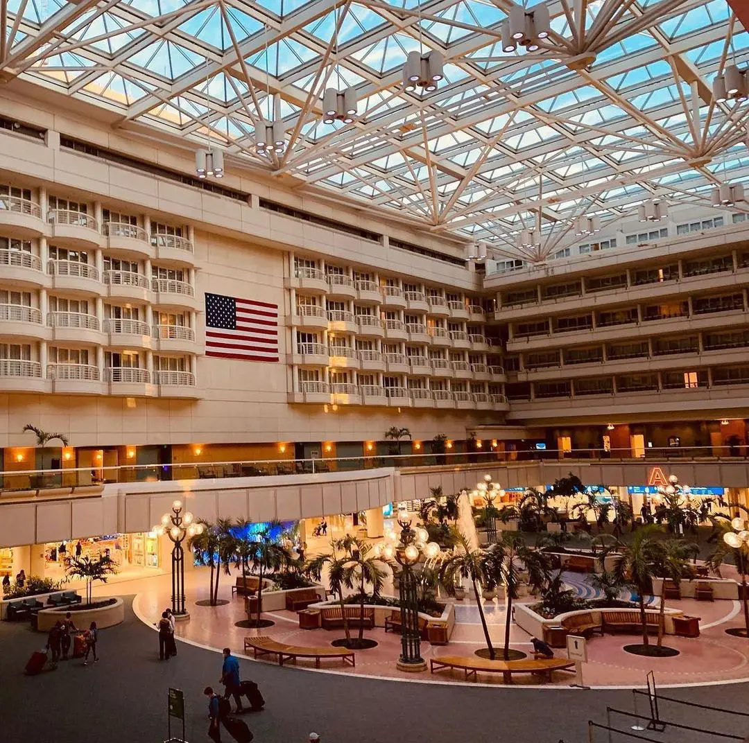  Hyatt Regency Orlando is located in terminal of  International Airport