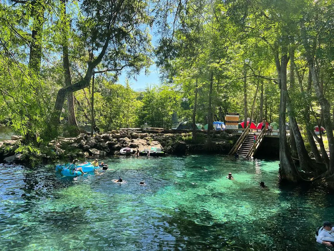 Ginnie Springs is for the nature lovers
