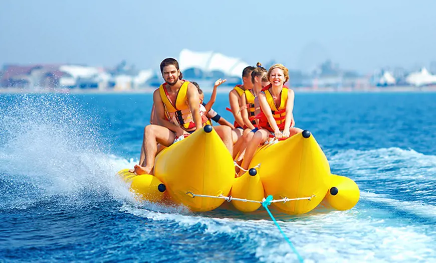 Banana Boat Ride is fun way to enjoy with family