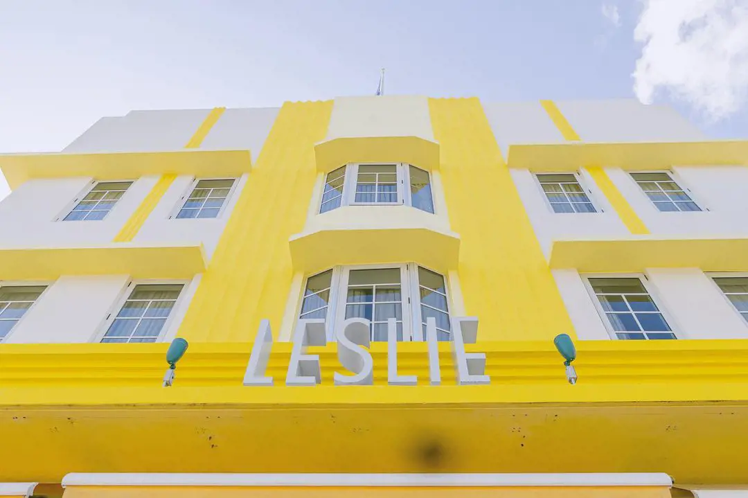 The Leslie Hotel is located in Ocean Drive