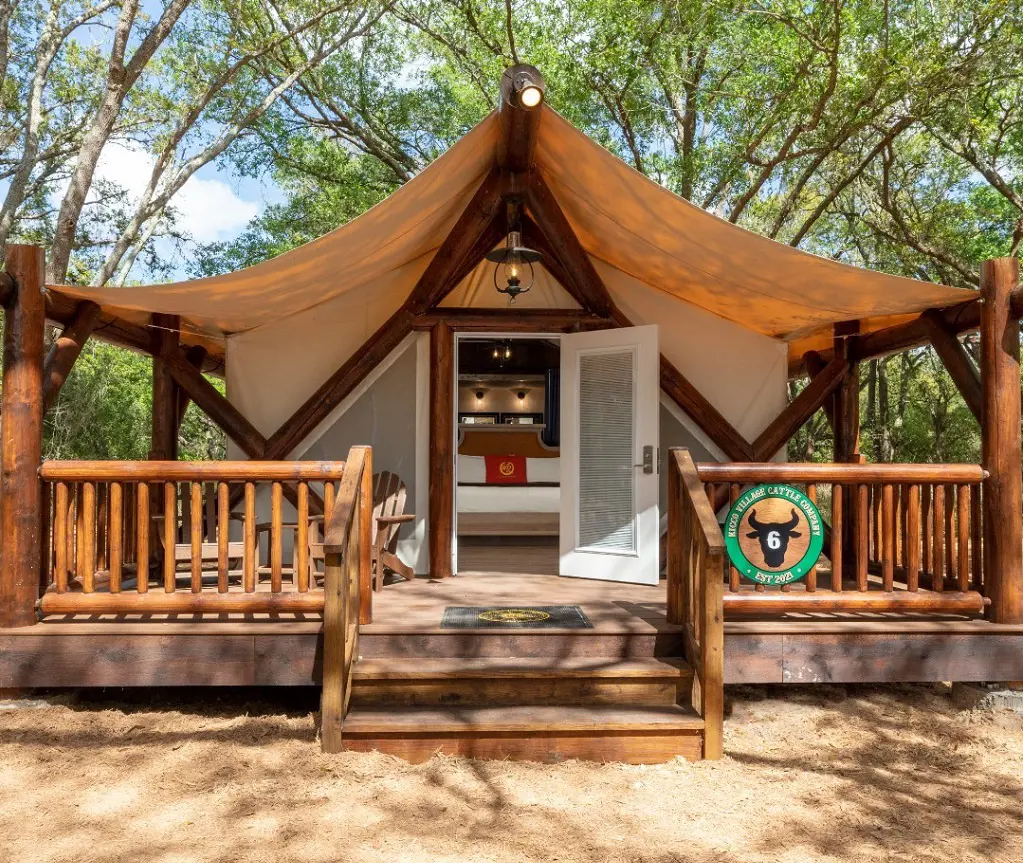 They provide luxurious Glamping Vacation